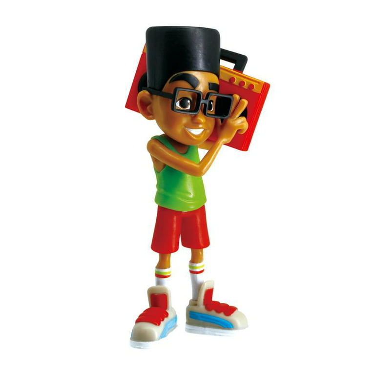 SUBWAY SURFERS SPRAY CREW JAKE AND TRICKY 4” FIGURE INSIDE THE CAN BRAND  NEW