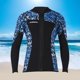 thumbnail image 1 of Trajes de neopreno Tops Hombres / Mujeres Chaqueta de neopreno de 3 mm Manga Surf Natación Cremallera frontal Manténgase abrigado para ejercicio - Hombres Azul, XL SG DYNWAVEMX Top de traje de neopreno, 1 of 8