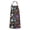 Halloween Skull Pumpkin, variant on Halloween Spider Web and Skulls Apron-Garden Aprons for Women with Pockets-Cotton Linen Waterproof Kitchen Cooking Gardening Aprons Adjustable for Kitchen,Cooking,BBQ and Salon 32"x27"