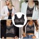 thumbnail image 3 of unbranded Bralette Sin De Encaje Negro Para Mujer Con Material Nylon Y Chinlon Transpirable Y Sin Costuras, 3 of 6