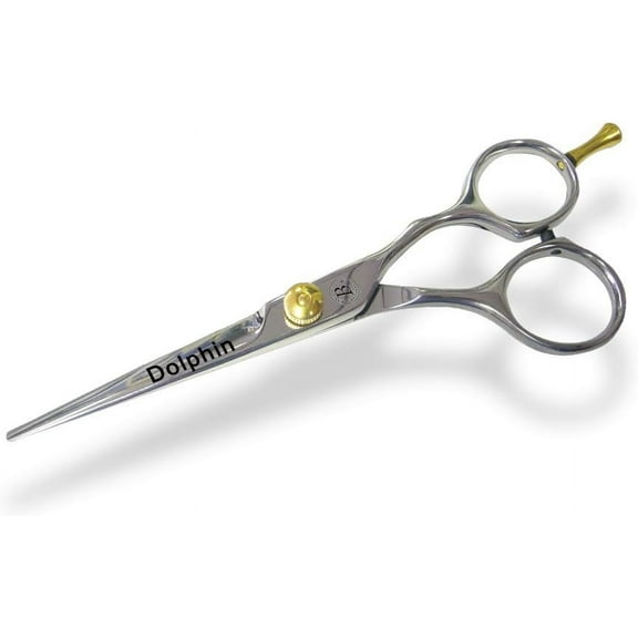 Bianco Brothers Instruments BB Dolphin Shear Hair Scissors, Stainless Steel Hair Cutting Scissor for Barber Shop, Salon or Home Use, 6.0" Long