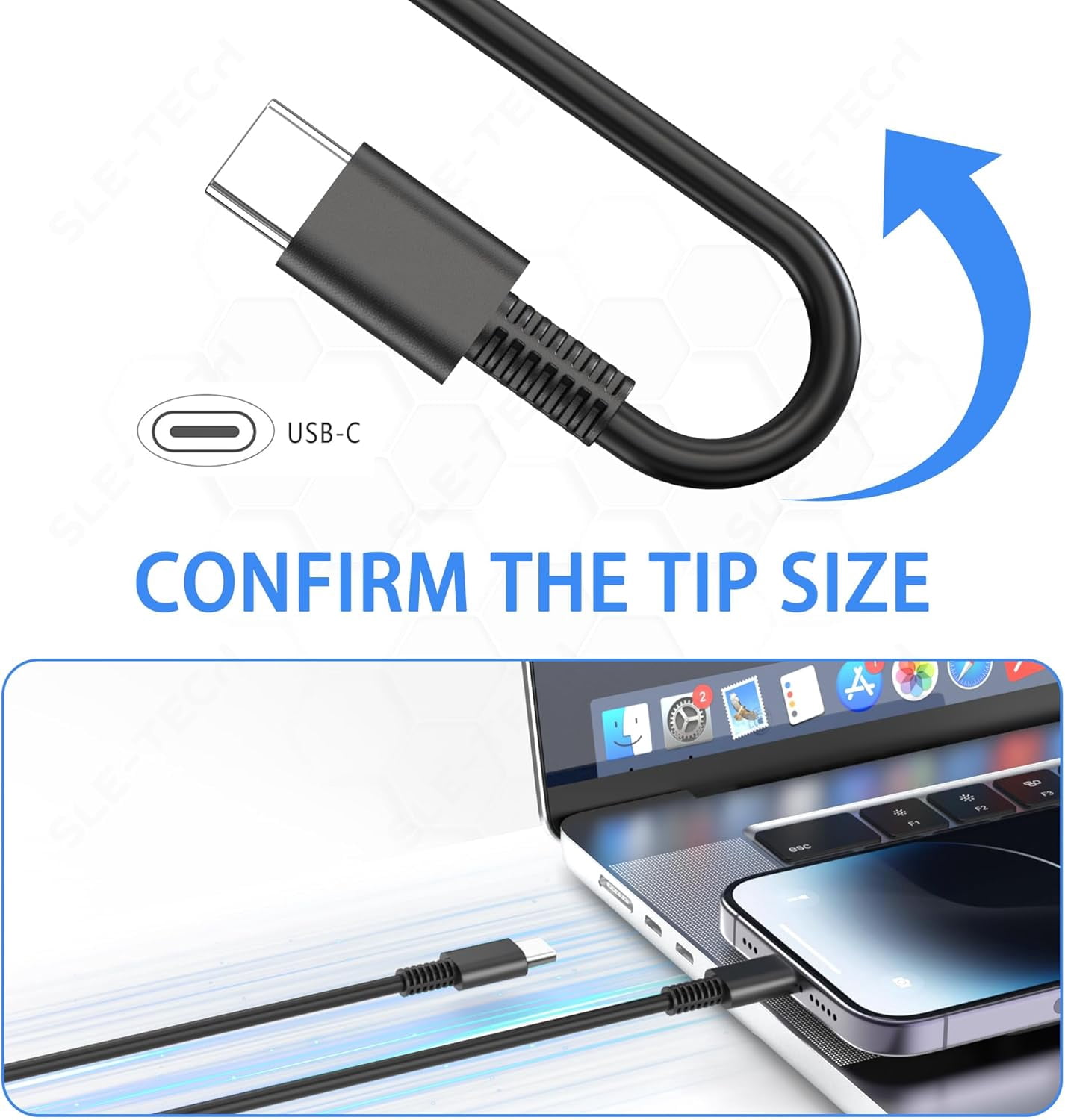 Replacement for 65W Lenovo Laptop Charger USB C ;Compatible with Lenovo ThinkPad T480s T580s T490 E480 E580 Chromebook C330 S330 100e 300e 500e,Yoga C930 C940 720 Power Supply Adapter Cord