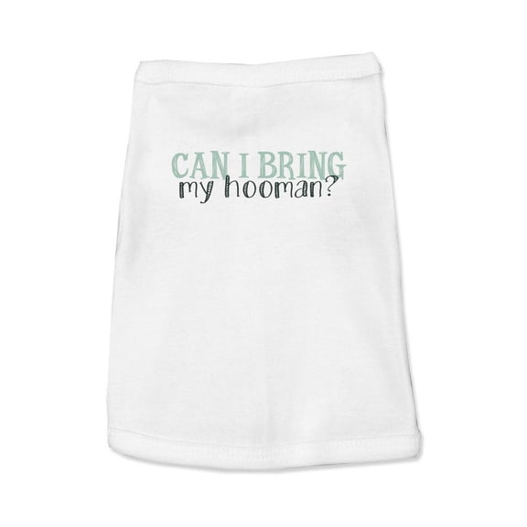 Can I Bring Hooman Pet Tank Top  -Smartprints Designs,  Small