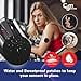 CGM PATCHES Dexcom G7/Stelo Adhesive Patch, CGM Sensors Without Cut, Premium Adhesive and Skin Friendly Bandages, Hypoallegenic | Lasts 10–14 Days Pack of 25 (Black)