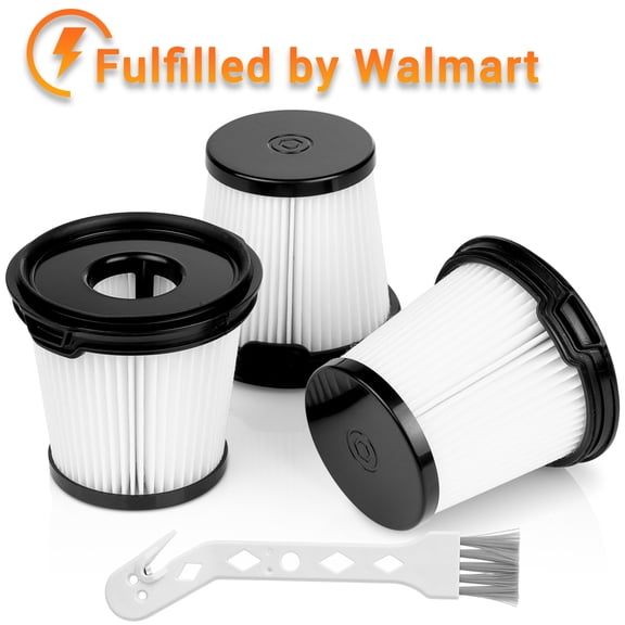 3 Pack IW3511 Handheld Vacuum Pre-Motor Filter for Shark IW3511 IW1120 IW1111 Detect Pro Lightweight Cordless Stick Vacuum Cleaner BU3521, BU3120, BU3520C