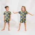 thumbnail image 5 of Duck Pattern Summer Pajama Set Soft Cotton Short Sleeve Sleepwear 2PCS Pajama Sets Breathable Lounge Set Size 8Y, 5 of 7