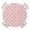 Pink, variant on Beige Polka Dots Spots Round Table Cover, Abstract Modern Minimalist Fade Texture Waterproof Fitted Tablecloths for 36"-44" Tables, Washable Picnic Table Cover for Camping Dining Indoor Outdoor