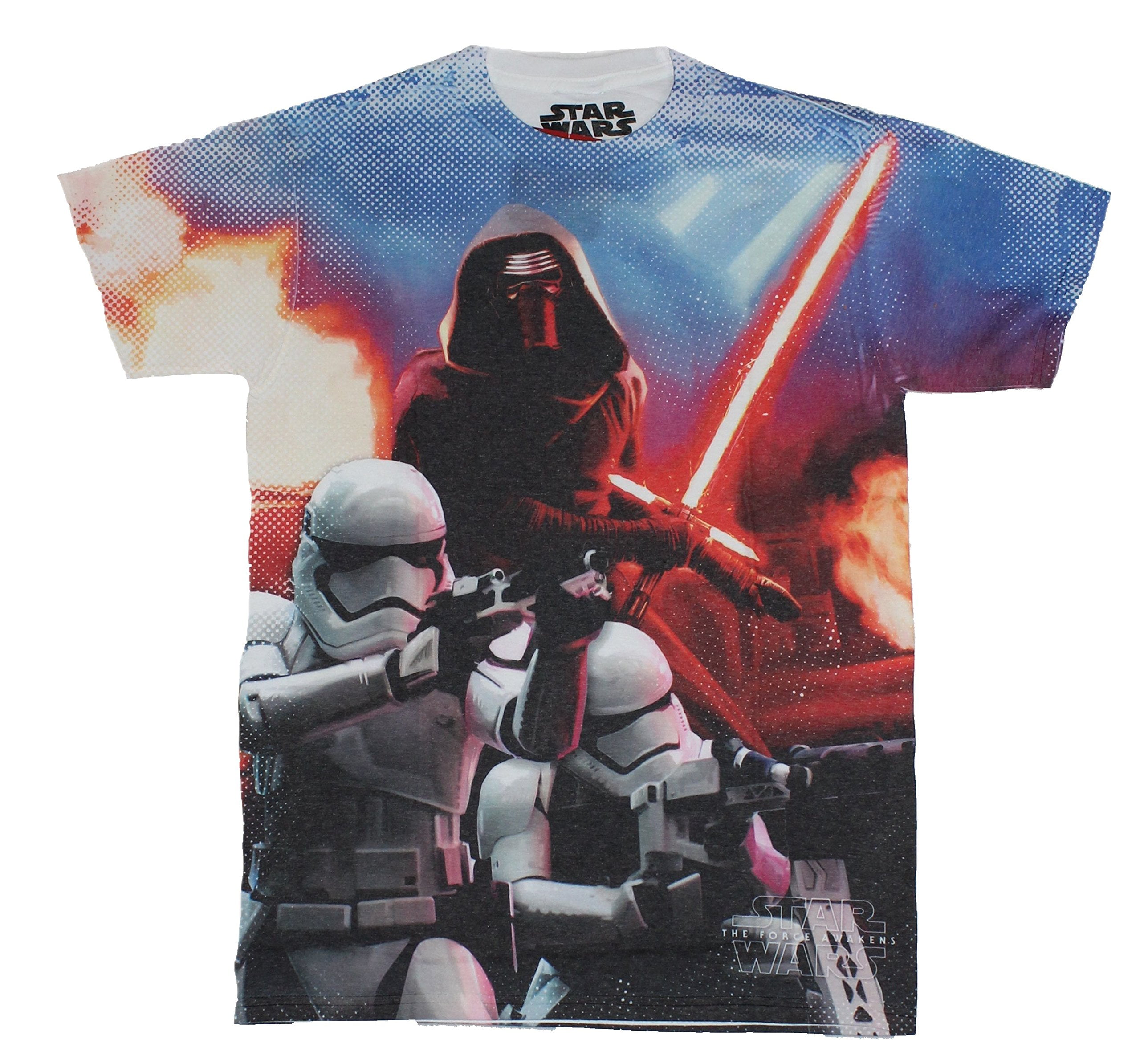 T-Shirt Kylo Ren  Sublimation Print-NEW Star Wars L The Force Awakens 