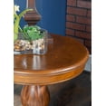 thumbnail image 5 of Powell Stanton Pedestal Accent Side Table, Brown, 5 of 10