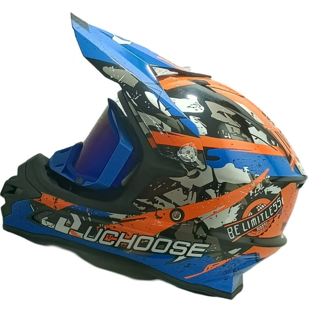 Casco de Motocross Enduro UCHOOSE/BRW6 Incluye Goggles