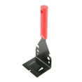thumbnail image 1 of Extractor de molduras para azulejos, herramienta multifuncional de acero inoxidable, fácil de usar, herramienta compacta para quitar molduras de zócalo, color rojo, 1 of 14
