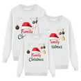 thumbnail image 4 of breaise Family Matching Christmas Sweatshirt Cute Graphic Pullover Casual Crewneck Sweatshirts for Men Women, 4 of 4