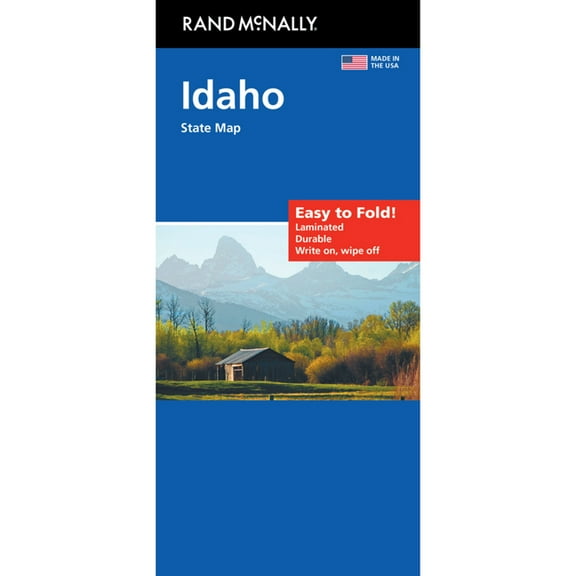 Rand McNally Easy to Fold: Idaho State Map, (Paperback)