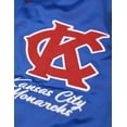 thumbnail image 3 of Big Boy Kansas City Monarchs S1 Satin Mens Baseball Jacket [Royal Blue - L], 3 of 8