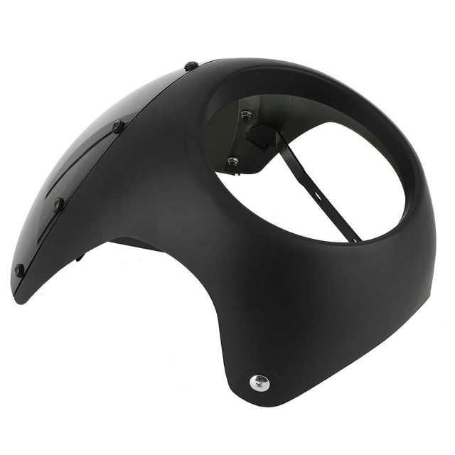 Wind Deflectors Windshield Fairing Motorcycle Air Deflector Motorbike Accessories 7in Headlight Fairing Wind Deflector Windshield Universal For Motorcycle