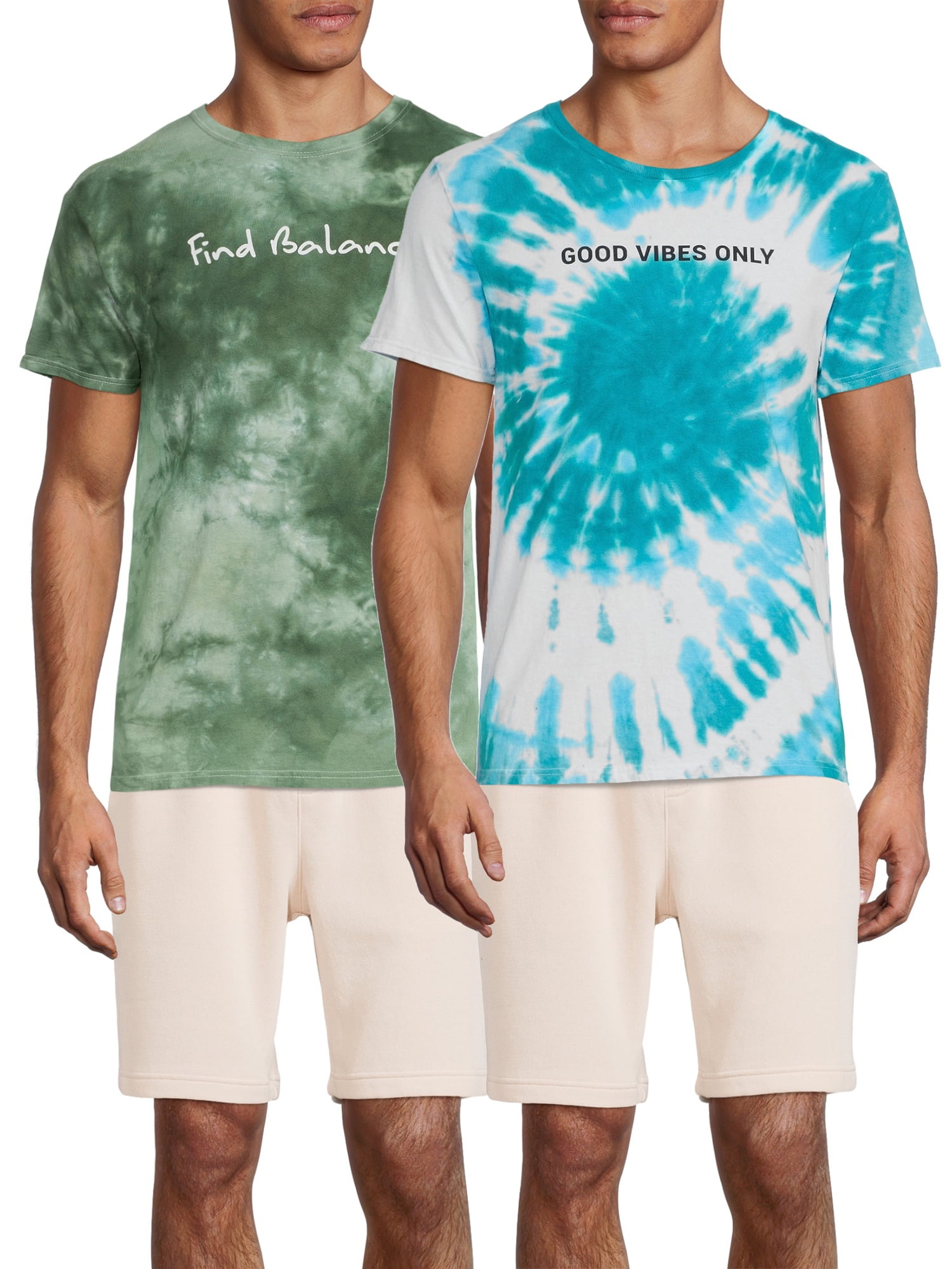 Tie Dye Short Sleeve Graphic T-Shirt 
