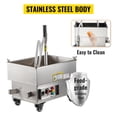 thumbnail image 5 of VEVOR 44 lbs Mobile Fryer Filter, 300W Oil Filtration System with Pump and Hose at 110V, 5 of 12