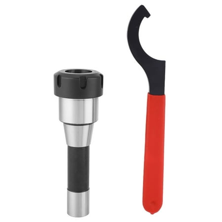 

High Accuracy R8-ER32 Collet Chuck Holder Milling Cutter Tool 1Pcs Hook Wrench