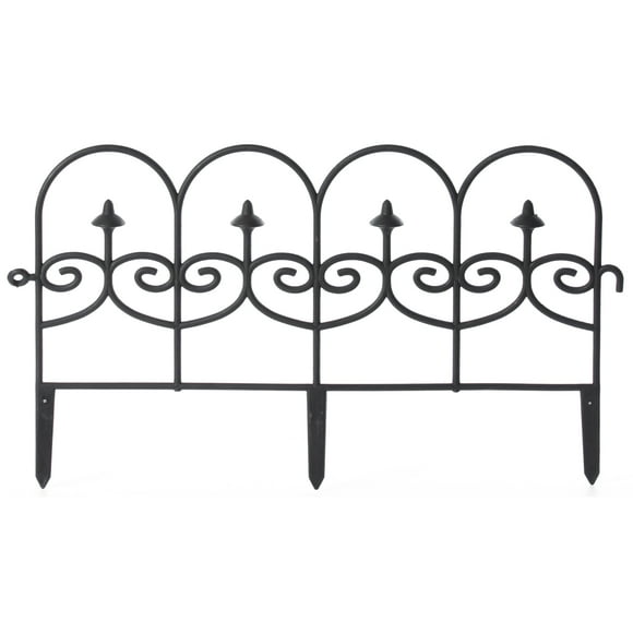 Wrought Iron Garden Edging Fence