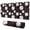 Black Baseballs-1, variant on Long Mouse Pads for Desk,Black Play Ball Baseball Pattern Desk Mats on Top Of Desks, Desk Mouse Pad Extra Large with 3mm Non-Slip Base and Stitched Edge for Gaming,Office,Work,Home 31.5"x11.8"