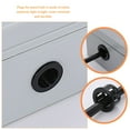thumbnail image 5 of 200 Pcs Cable Snap Bushing The Wire Washers Desk Hole Grommet Electrical Organizer Nylon Office, 5 of 6
