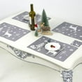 thumbnail image 5 of Clearance 12pcs Christmas Placemat Heat Resistant Drink Mats Table Tea Coffee Cup Pads Kitchen Dining Table Decoration Accessories, 5 of 6