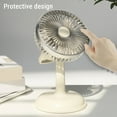 thumbnail image 7 of TaTaai 2Pcs Heritage Desk Fan, USB-Powered With Battery, 3 Blades, Ideal for Home, Dorm Rooms, Bedrooms, Office, 7 of 7