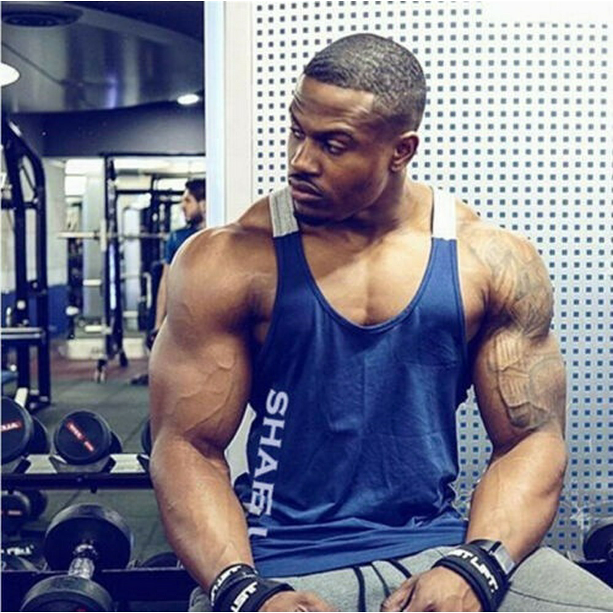 Maillot de Basket Ball Solide de Gilet de Musculation de Musculation Stringer Debardeur Hommes