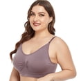 thumbnail image 3 of 2 Pack Nursing Bras for Breastfeeding Seamless Ultra Comfort Maternity Bra Smooth Wireless Pregnancy Sleeping Bralette, 3 of 4