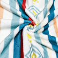 thumbnail image 6 of Bohemian Throw Blanket Colorful Striped Throw Blanket Boho Flannel Fleece Throw Blanket Sherpa Cozy Fuzzy Plush Throw Blanket Super Soft Throw Blanket for Sofa Bed Chair 50" X 60", 6 of 6