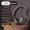 Brown, variant on Head-Mounted Retro Bluetooth Earphones SMY63A Noise-Cancelling Wireless Bluetooth Over-Ear Headphones