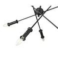 thumbnail image 5 of Millennium Lighting  Warhol 5/6 Chandelier Ceiling Light Matte Black - 5, 5 of 5