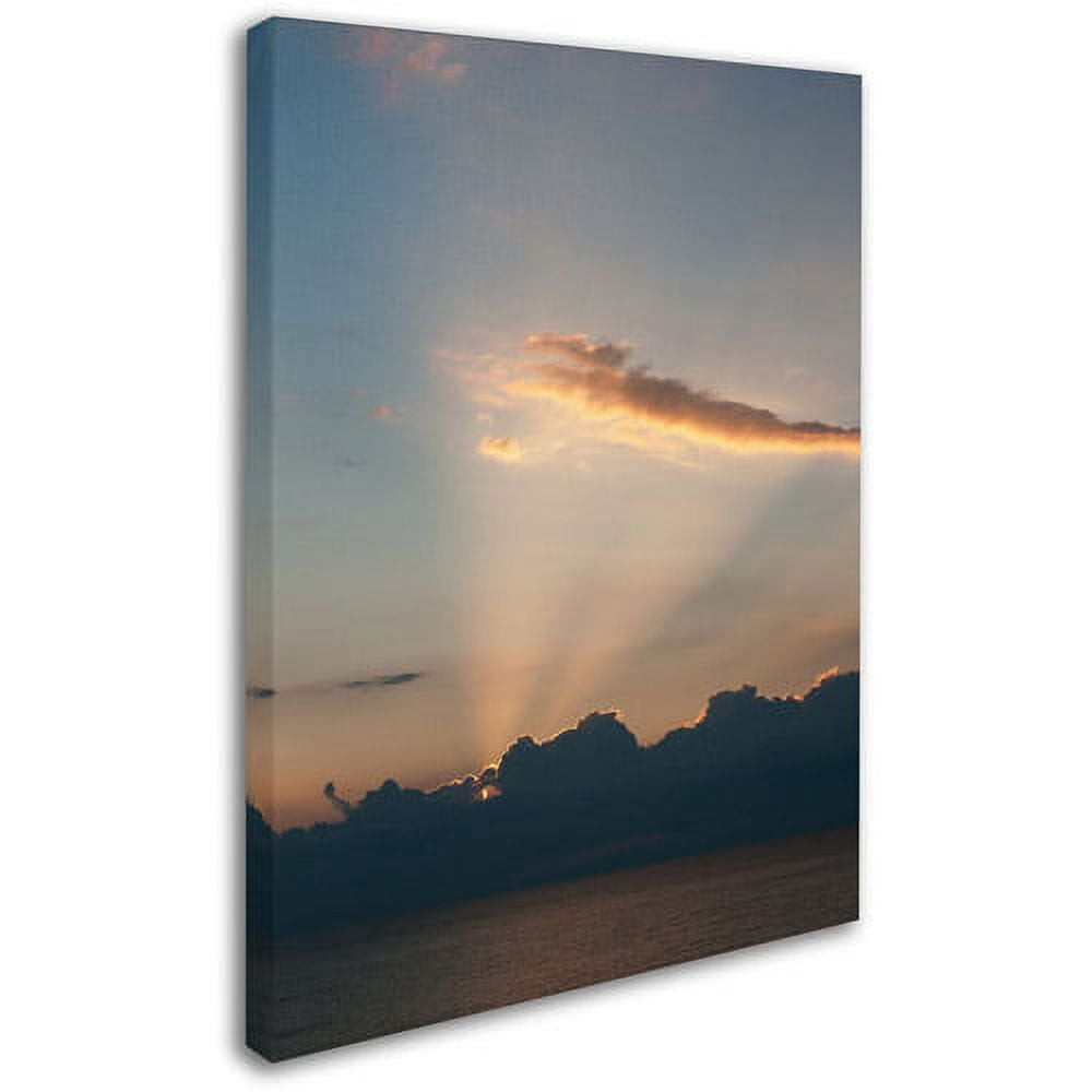 Trademark Fine Art "Inspiration Sunset" Canvas Art by Kurt Shaffer