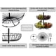 thumbnail image 5 of Platones Fruteros Cestas Metalicos Redondos 3 Niveles Levamdar WL-00641-1, 5 of 6