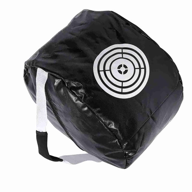 Bolsa de práctica para golfistas Smash Impact Contact Power, color negro