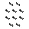 thumbnail image 1 of Paquete de 20 Clips para cables ABS Seitruly Organizador autoadhesivo resistente al desgaste Negro 10Conjunto, 1 of 6