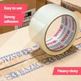 thumbnail image 3 of BAZIC Clear Heavy Duty Packing Tape 1.88" x 109.3 Yards, Industrial Sealing Tapes, 36-Pack, 3 of 7