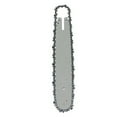 thumbnail image 3 of 16 Inch Guide Bar + Chainsaw Chains Semi Chisel Chain Suitable for 36 41 50 51 55,1 x Chainsaw Chains,silver, 3 of 6
