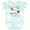Tie Dye Green, variant on Inktastic Someone in Wyoming Loves Me Boys or Girls Baby Bodysuit