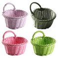 thumbnail image 1 of Miangastore Easter Themed Imitation Rattan Basket Assorted Color 4Pcs 5.50X3.93X2.75in, 1 of 9