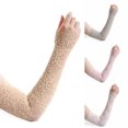 thumbnail image 4 of ZPAQI Lace Arm Sleeve Tattoo Cover Up Floral UV Protection Sleeves Elbow Protection, 4 of 12