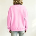 thumbnail image 6 of Basysin Crewneck Sweatshirts Women Fall Oversized SweatShirt Generic Women Fleece Sweatshirt Long Sleeve Loose Relaxed Fit Casual Pullover Tops Soft SweatShirt, 6 of 6