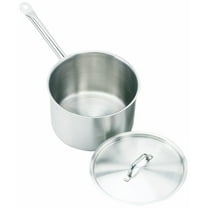 Crestware 5-Quart Stainless Steel Sauce Pan CA1