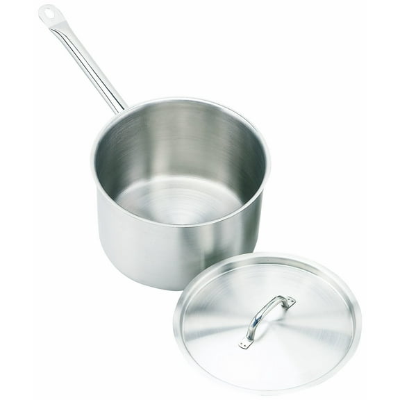 Crestware 5-Quart Stainless Steel Sauce Pan CA1