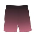 thumbnail image 5 of ibuvkizy Mens Sport Shorts Clearance!Men's Gradient Printing Hawaiian Special Print Shorts with Pockets Casual Trouser Shorts Pants Beach Shorts Pink,S, 5 of 9