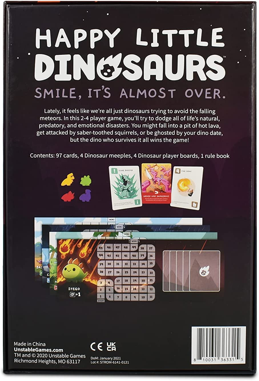 Happy Little Dinosaurs Game by TeeTurtle LLC