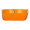 thumbnail image 4 of Almencla Helmet Visor Peak 3 Snap Helmet Visor Protector for Retro Helmets Parts Orange, 4 of 8