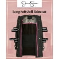 thumbnail image 2 of Jessica Simpson Women's Jacket - Waterproof Softshell Raincoat, Ruffle Back (Size S-XL), 2 of 7