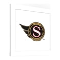 thumbnail image 5 of Gallery Pops NHL Ottawa Senators - Secondary Logo Mark Wall Art, White Framed Version, 12" x 12", 5 of 5