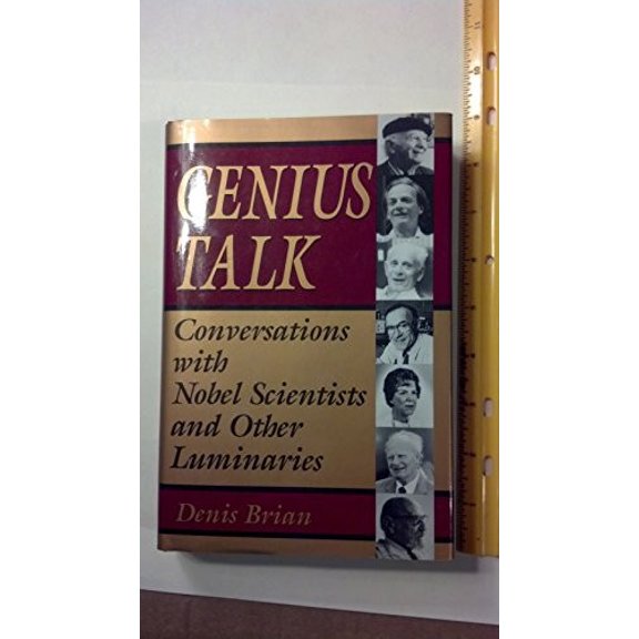 Pre-Owned Genius Talk (Hardcover) by Denis Brian